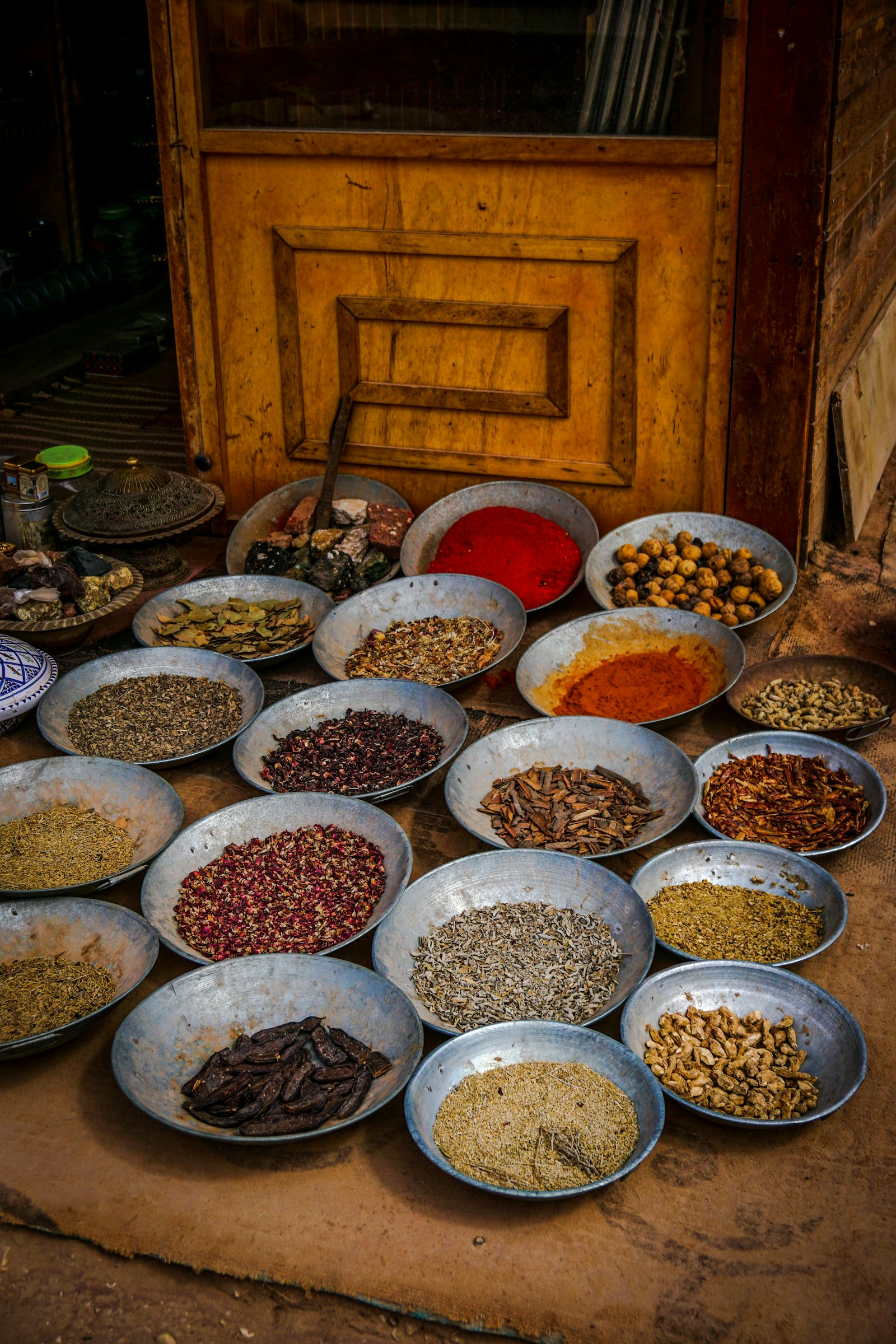 Ayurvedic spices spread