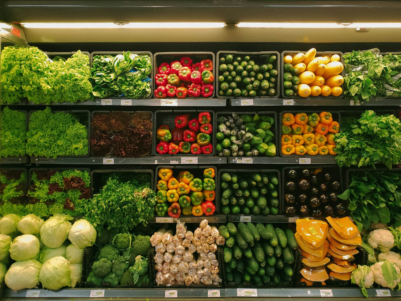 Fresh organic produce